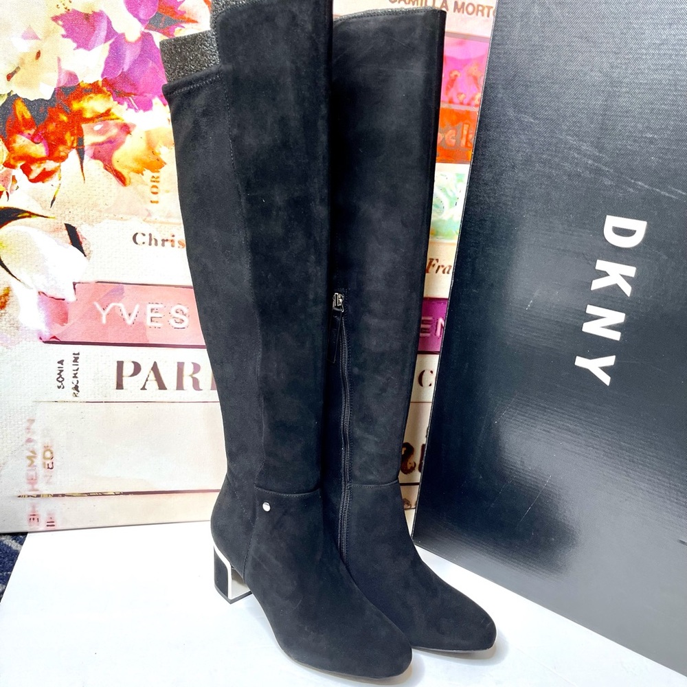 NWT DKNY Women's Cora Knee-high boots- black